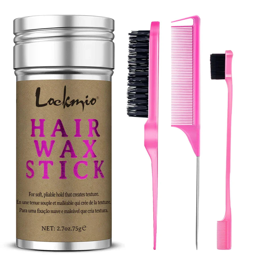 LOCKMIO Hair Wax Stick – Anti-Frizz Flyaway Control 16g