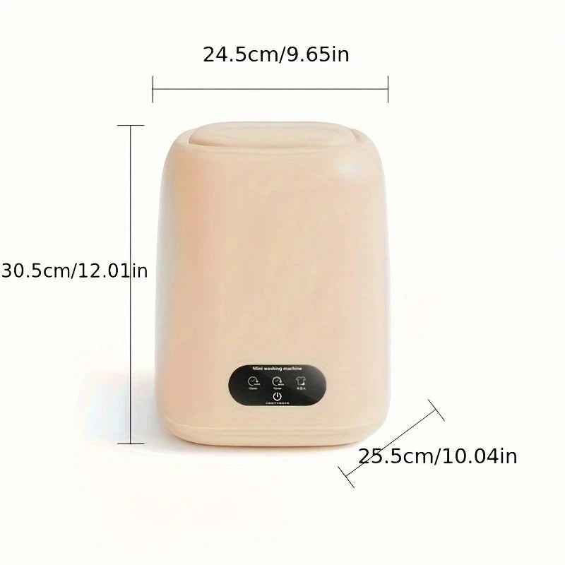 Small Washing Machine for Underwear Children's Clothes mini Washer fully automatic Portable Washing Machine with Spin Dryer 220V Peaceful Pleasures Health and Wellness