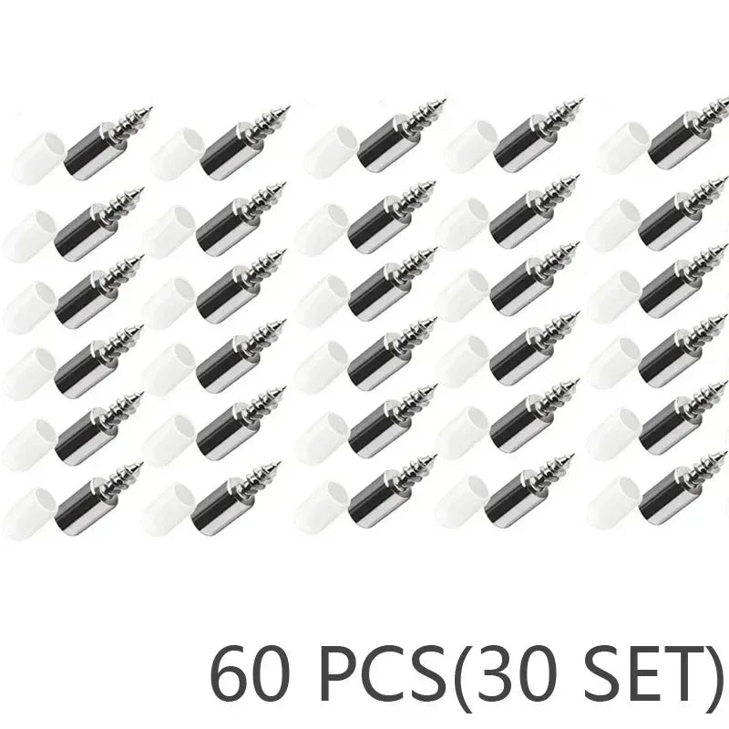 Self-Tapping Cabinet Screws | Drywall & Wood Bracket Screw Set
