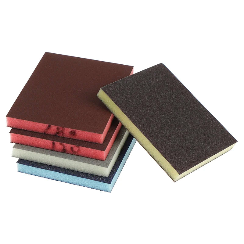 2-Pack Sanding Sponge Block Pads | Abrasive Polishing Set