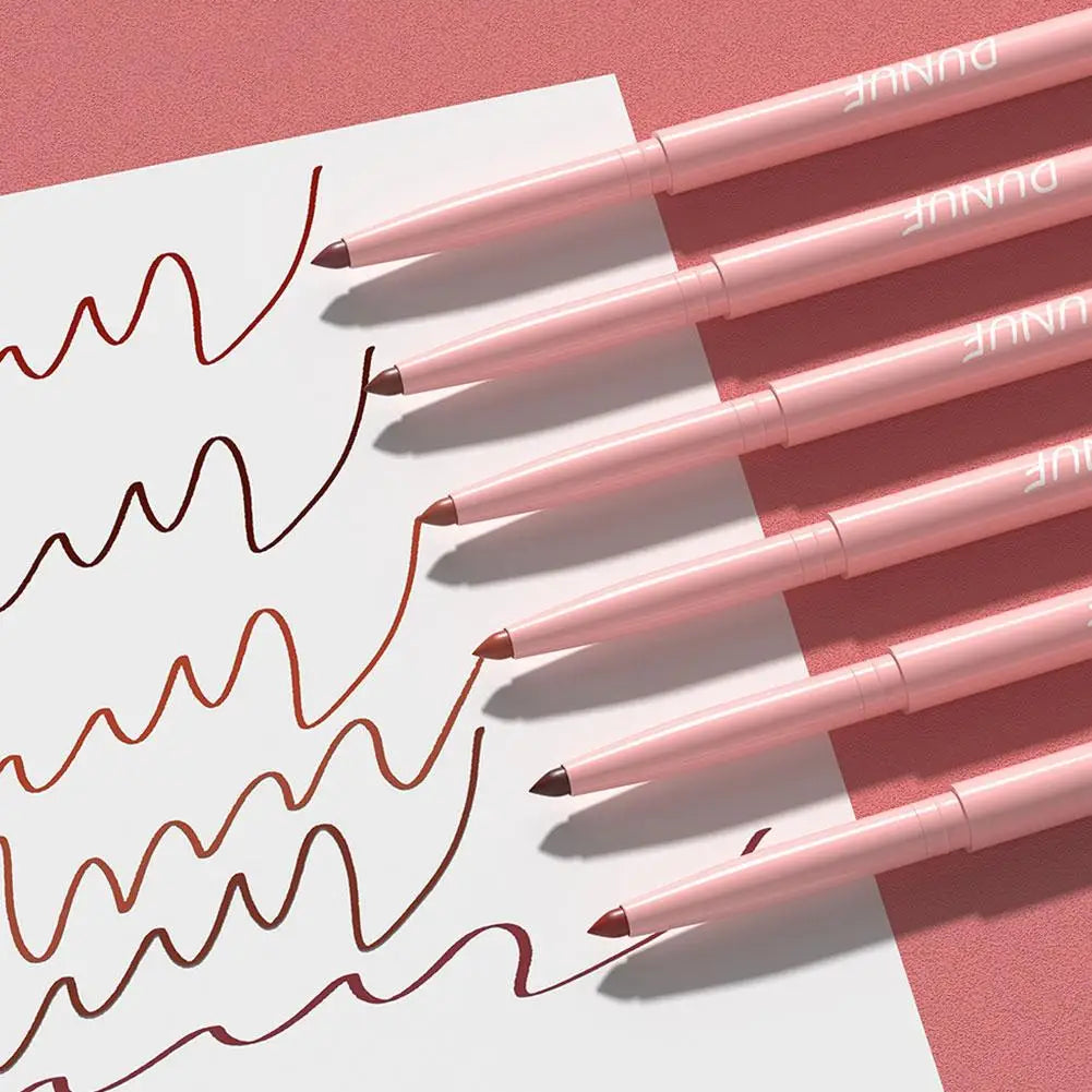 Lip Liner Pen Set for Long-Lasting Waterproof Color Peaceful Pleasures Health and Wellness