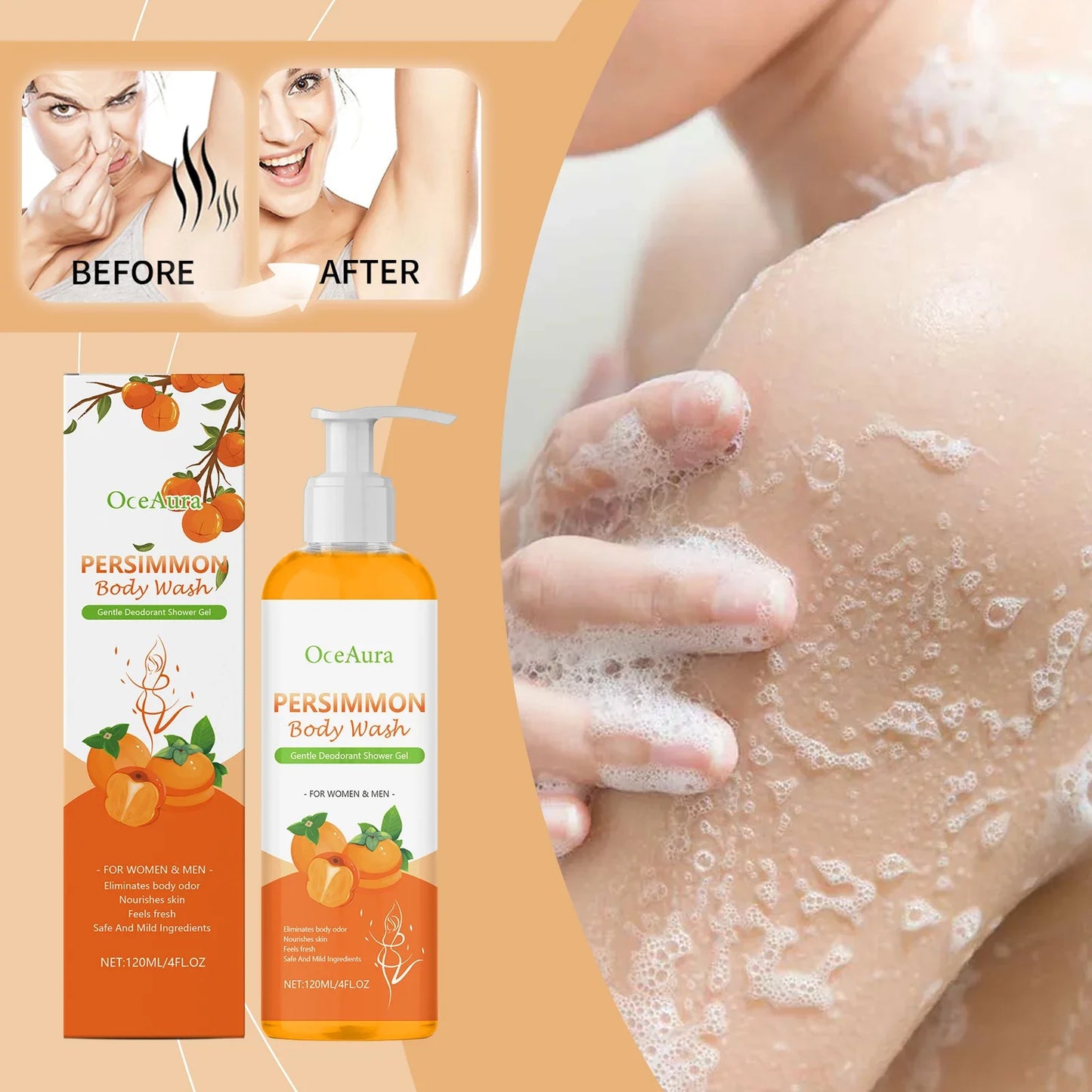 Nourishing Body Shower Gel – Moisturizing & Oil-Control