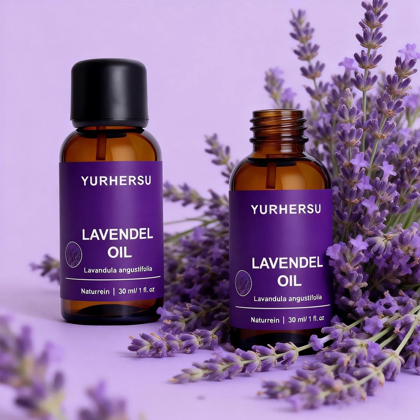 Pure Lavender Essential Oil 30ml – Skin, Hair & Aromatherapy