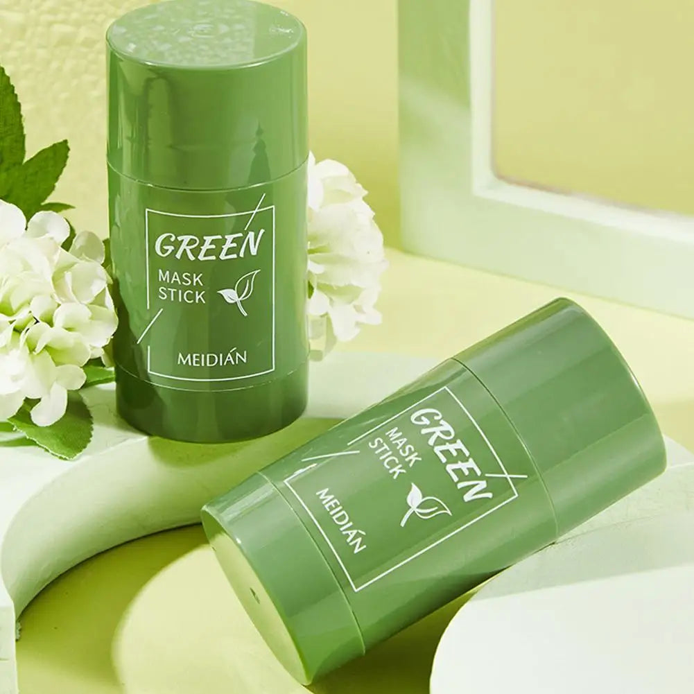 Green Tea Cleansing Stick Mask – Shrink Pores & Remove Blackheads