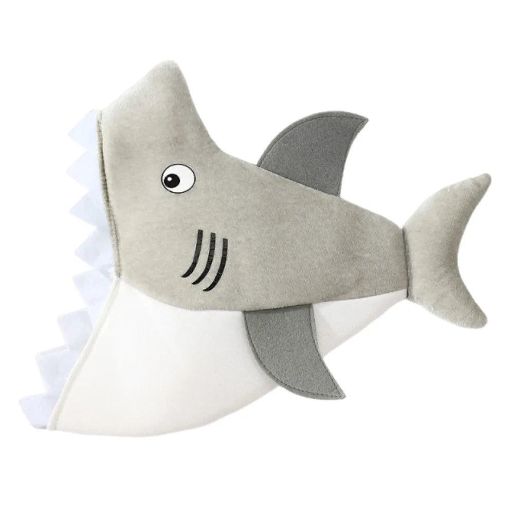 Funny Shark Head Cover Hat | Unisex Halloween Party Costume
