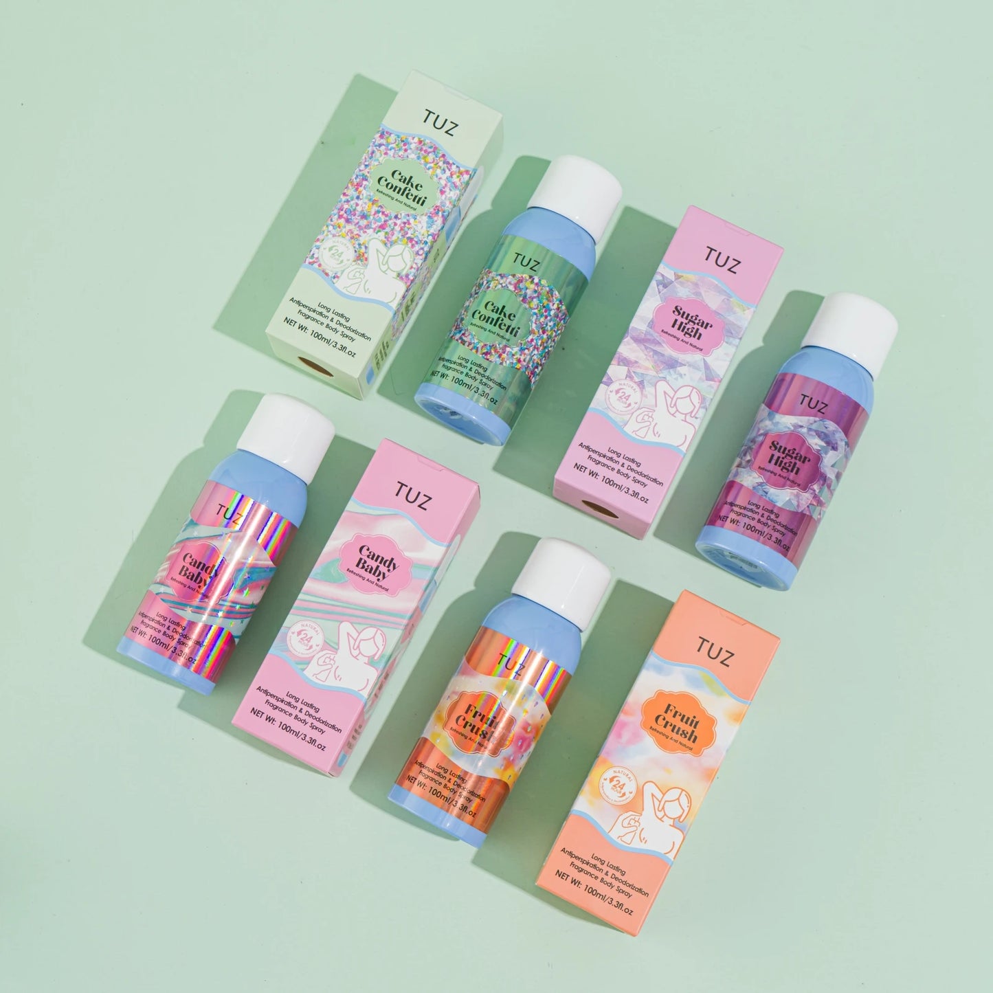 Long Lasting Deodorant Spray for 24-Hour Freshness