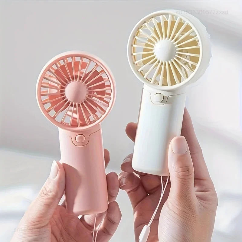 Cute Mini Portable Handheld Fan – Pocket Size, Low Noise