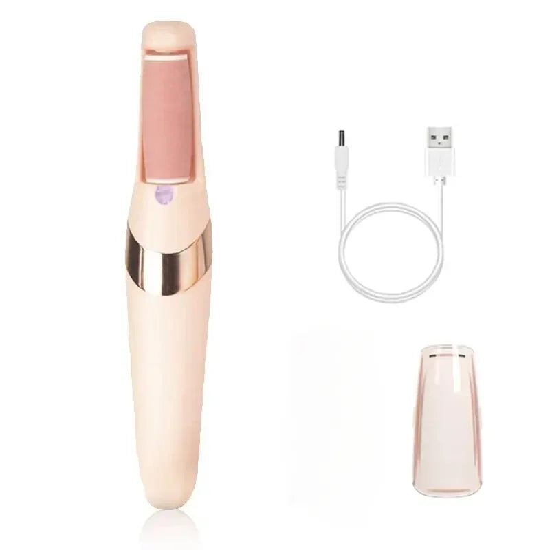 Electric Callus Remover for Feet Rechargeable Foot File Pedicure Tool Portable Foot Callus Remover Waterproof Profess Pedicure Peaceful Pleasures Health and Wellness