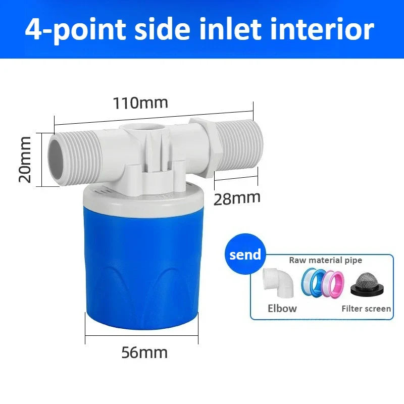 Automatic Float Valve 1/2" 3/4" 1" – Water Level Regulator