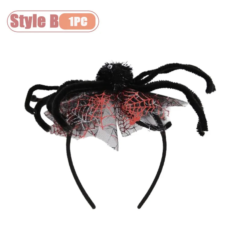 Witch Hat Spider Halloween Headband | Party Costume Accessory