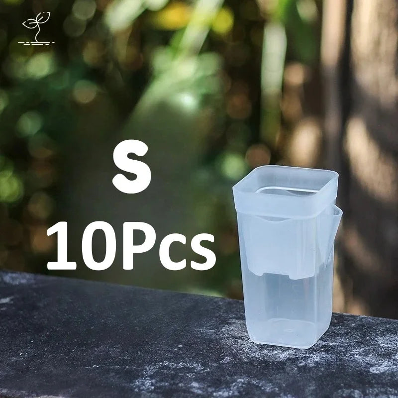 Self Watering Pots for Indoor Plants – Clear Plastic Planters