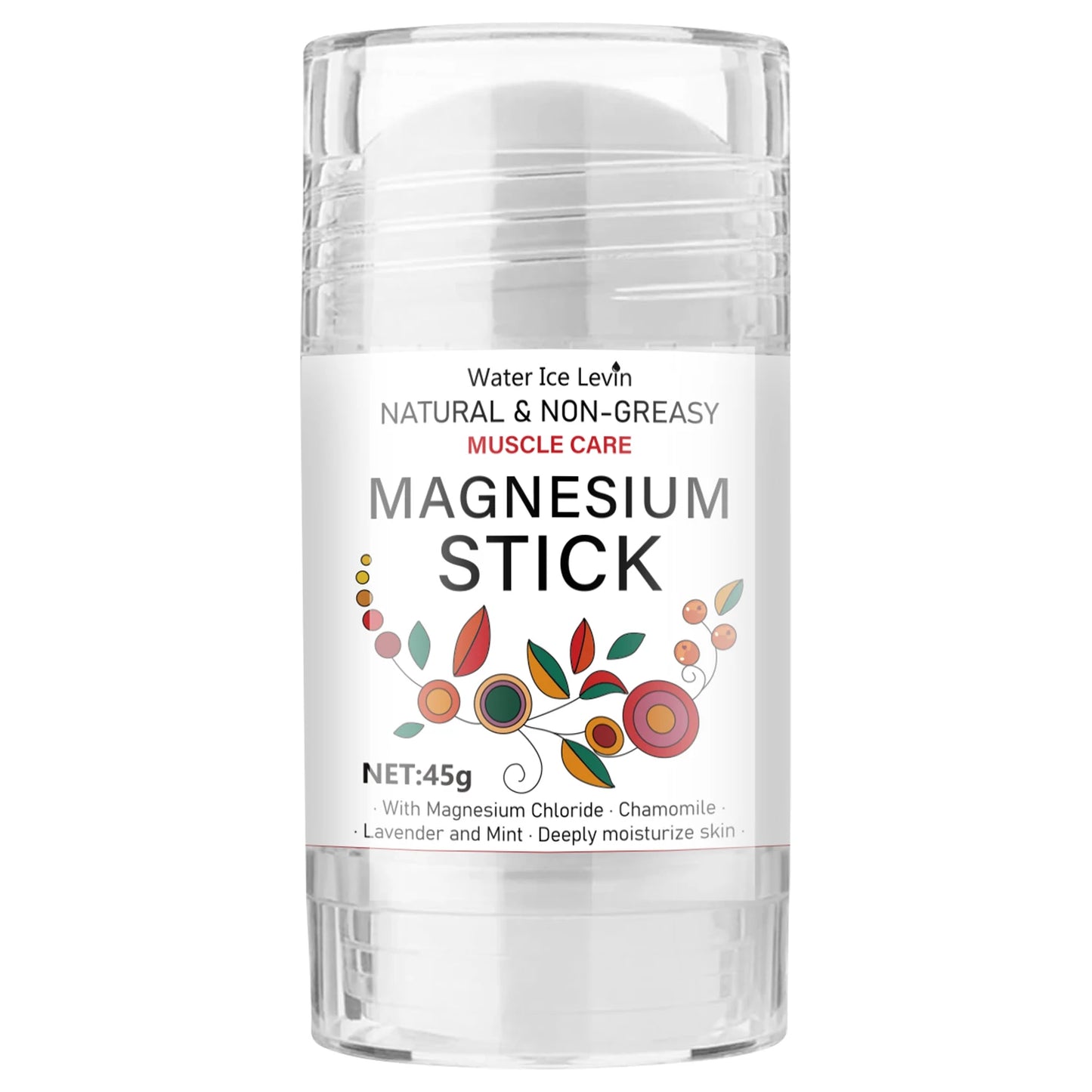 Natural Magnesium Stick – Moisturizing Mineral Body Cream 45g