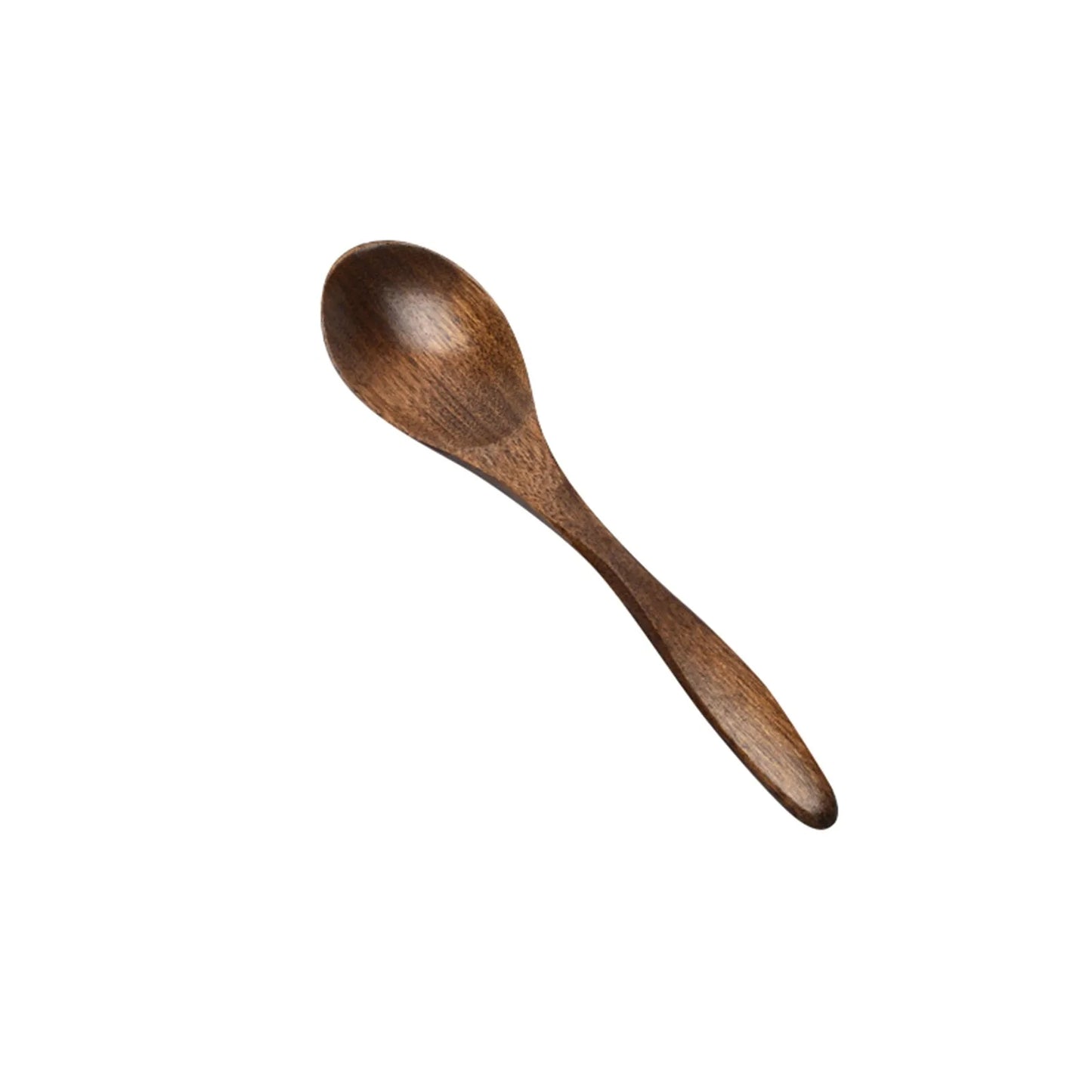 Japanese Wooden Spoon Long Handle | Ramen & Porridge Spoon
