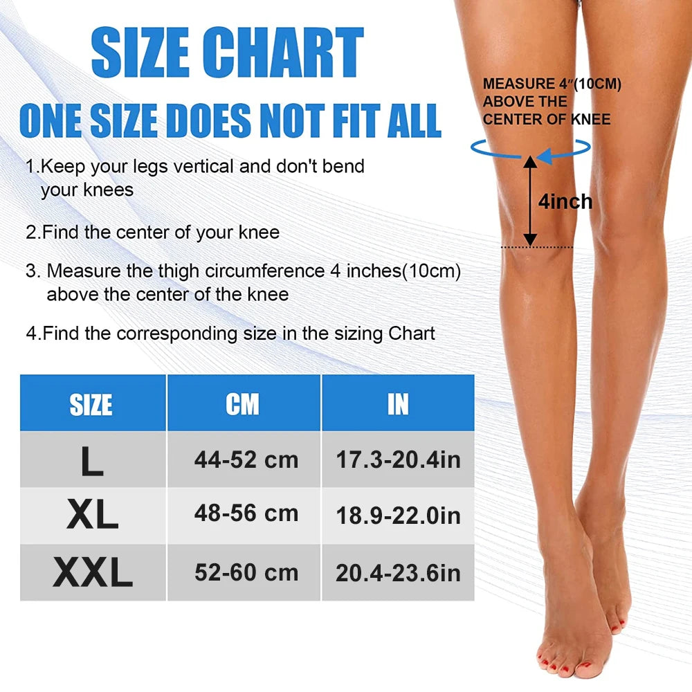 Full Leg Compression Sleeves UPF 50+ | Cycling, Basketball & Running Compression Leg Sleeve Peaceful Pleasures Health and Wellness