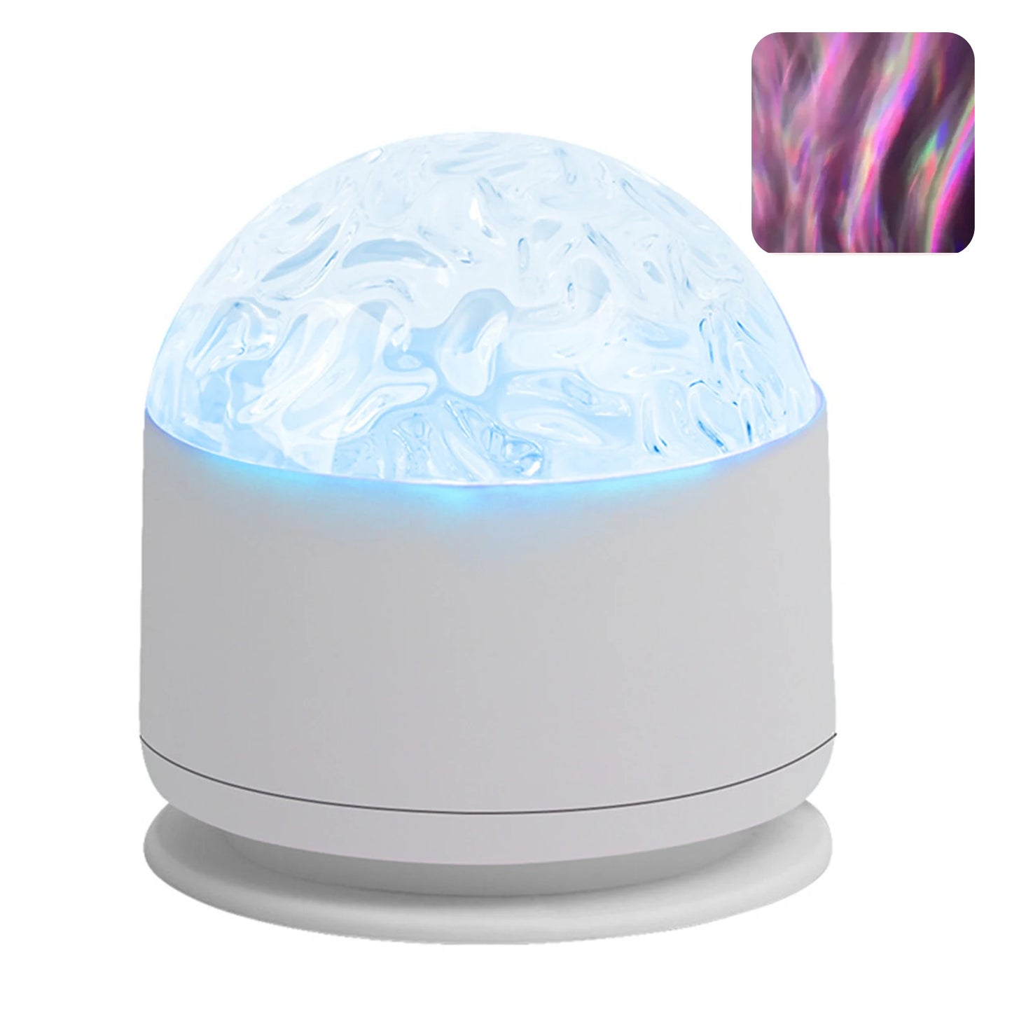 16-Color Aurora Water Ripple Projector Night Light | Remote LED Projector Night Light Peaceful Pleasures Health and Wellness GAurora Aurora