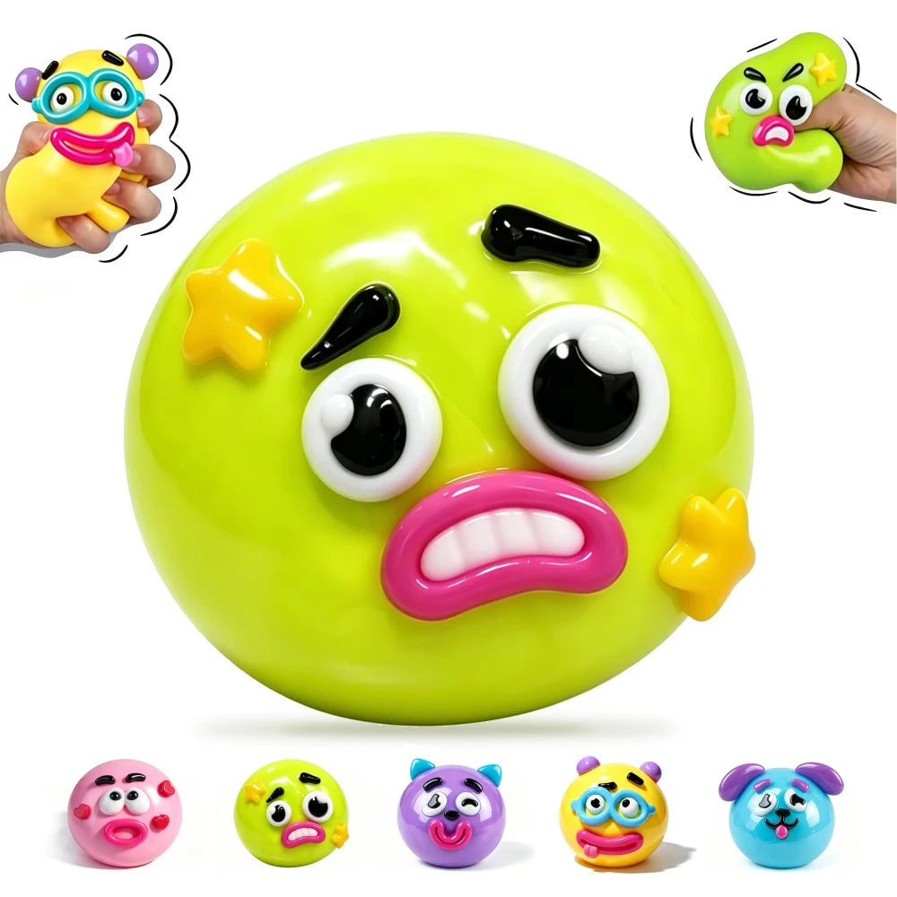 Dog Face Swap Squishy Toy | Slow Rise Squeeze Fidget