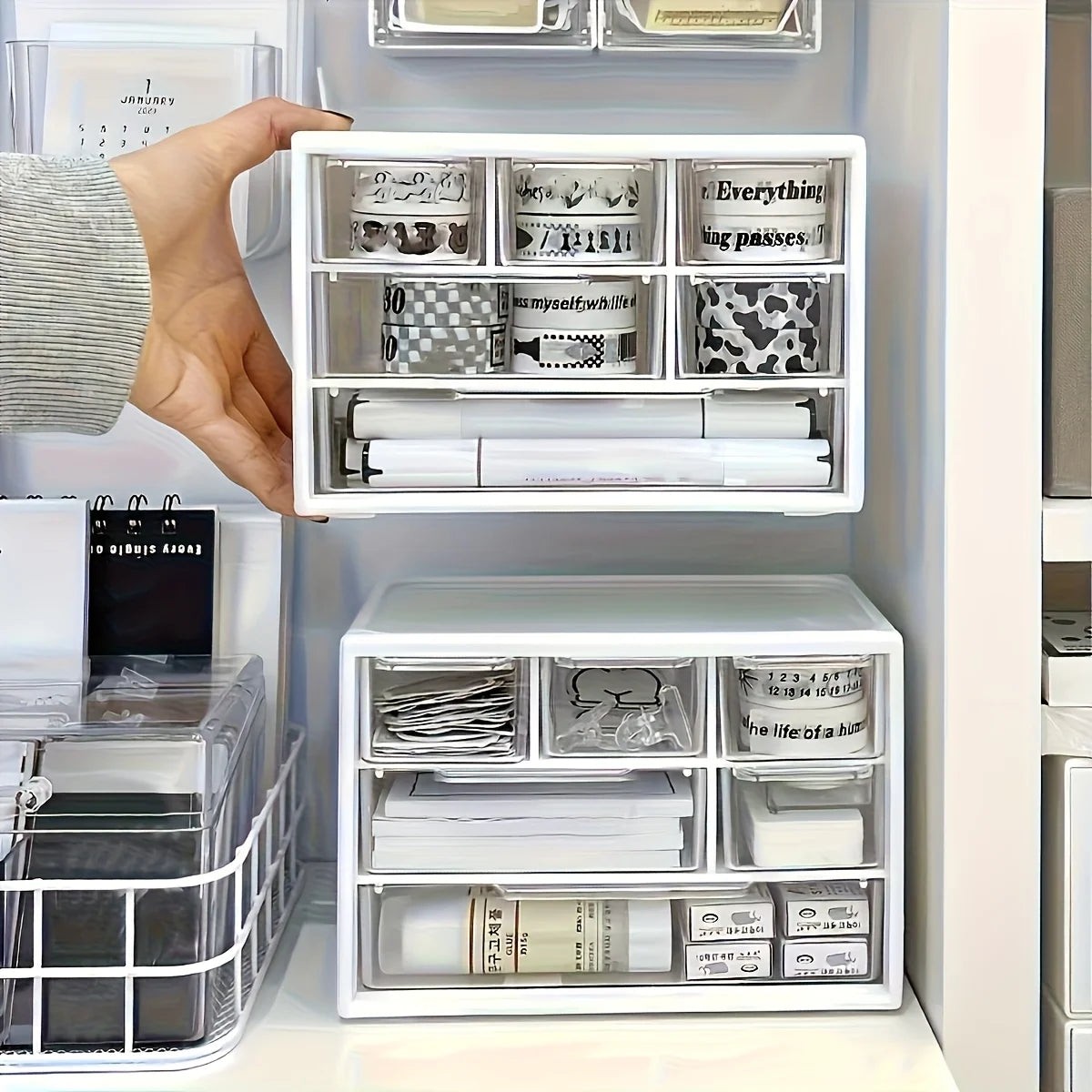 6-Drawer Desktop Organizer – Office, Stationery & Dorm