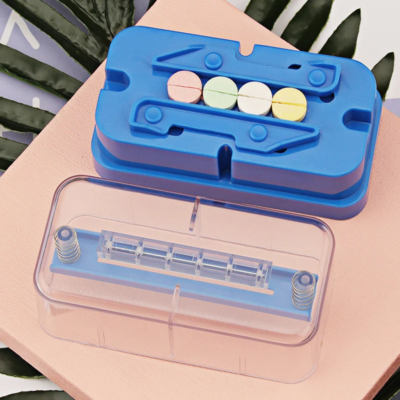 Pill Splitter Cutter – 1/4 & 1/2 Stainless Steel Blade