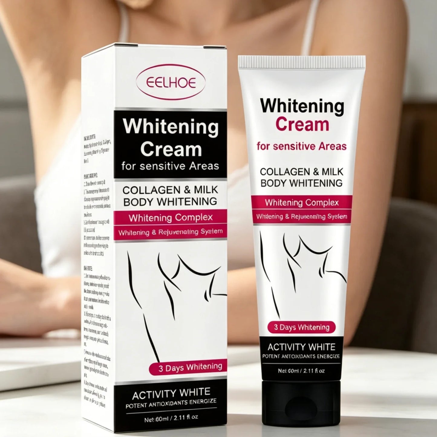 EELHOE Underarm Brightening Cream – Dark Armpit Repair 60ml