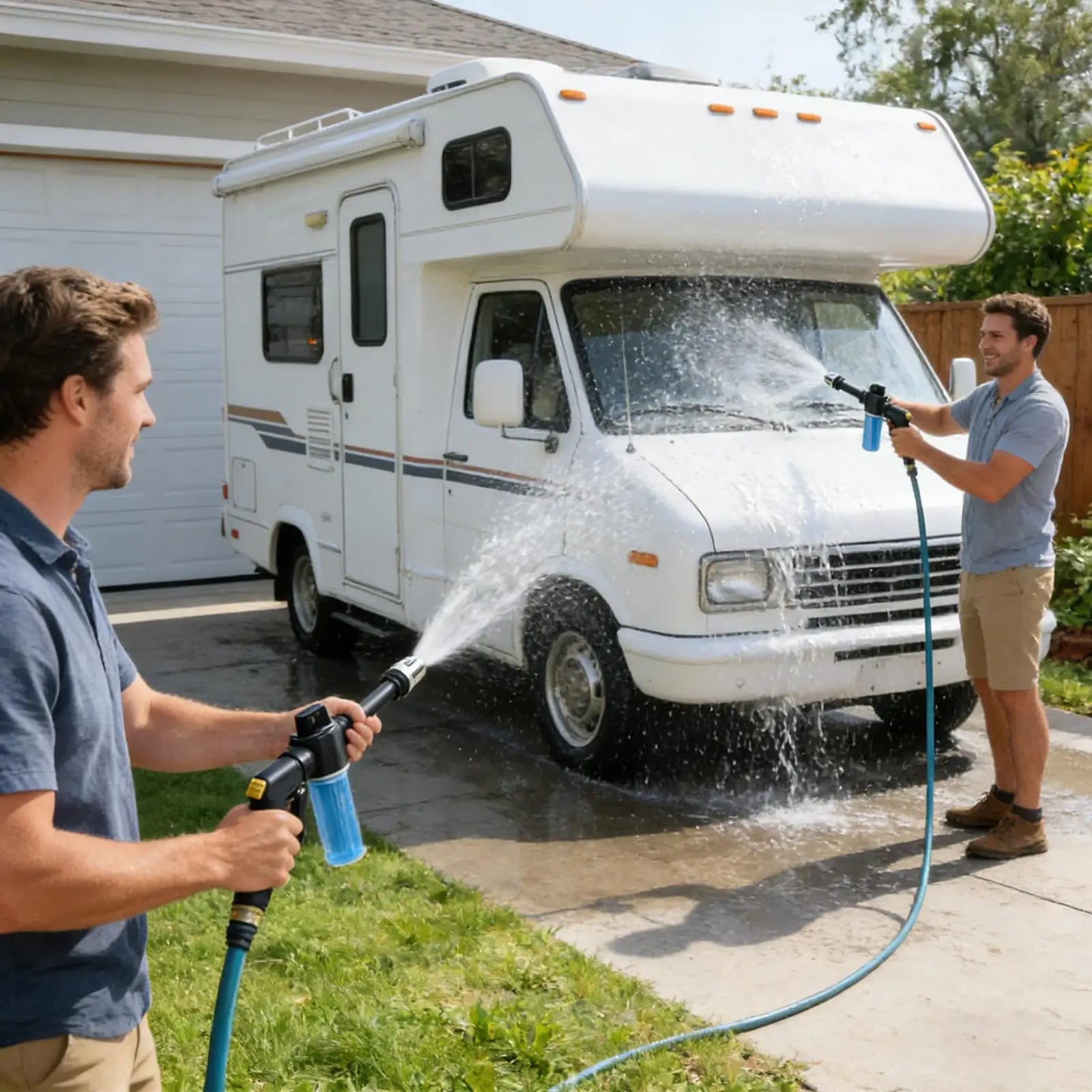 High-Pressure Foam Spray Gun | Car Wash & Garden Hose Nozzle