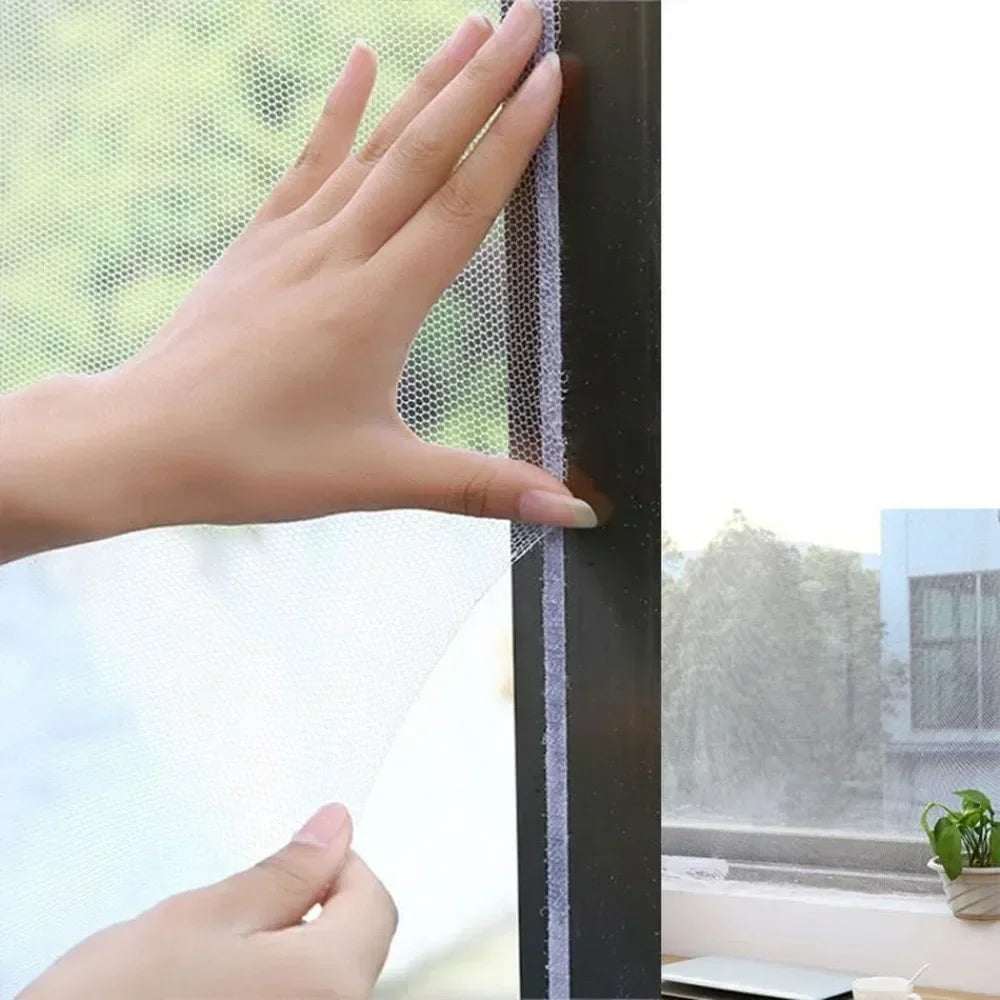 Mosquito Net Mesh Indoor Insects and Mosquito Window Screen Curtains Home Self -sticking Net Bed Textile Garden Peaceful Pleasures Health and Wellness
