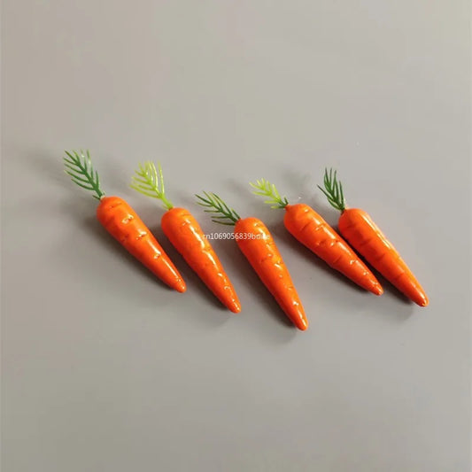 Easter Decoration Simulation Mini Carrot Foam Simulation Vegetable Carrot Children Easter Gift Home Decor Doll House Accessories Peaceful Pleasures Health and Wellness