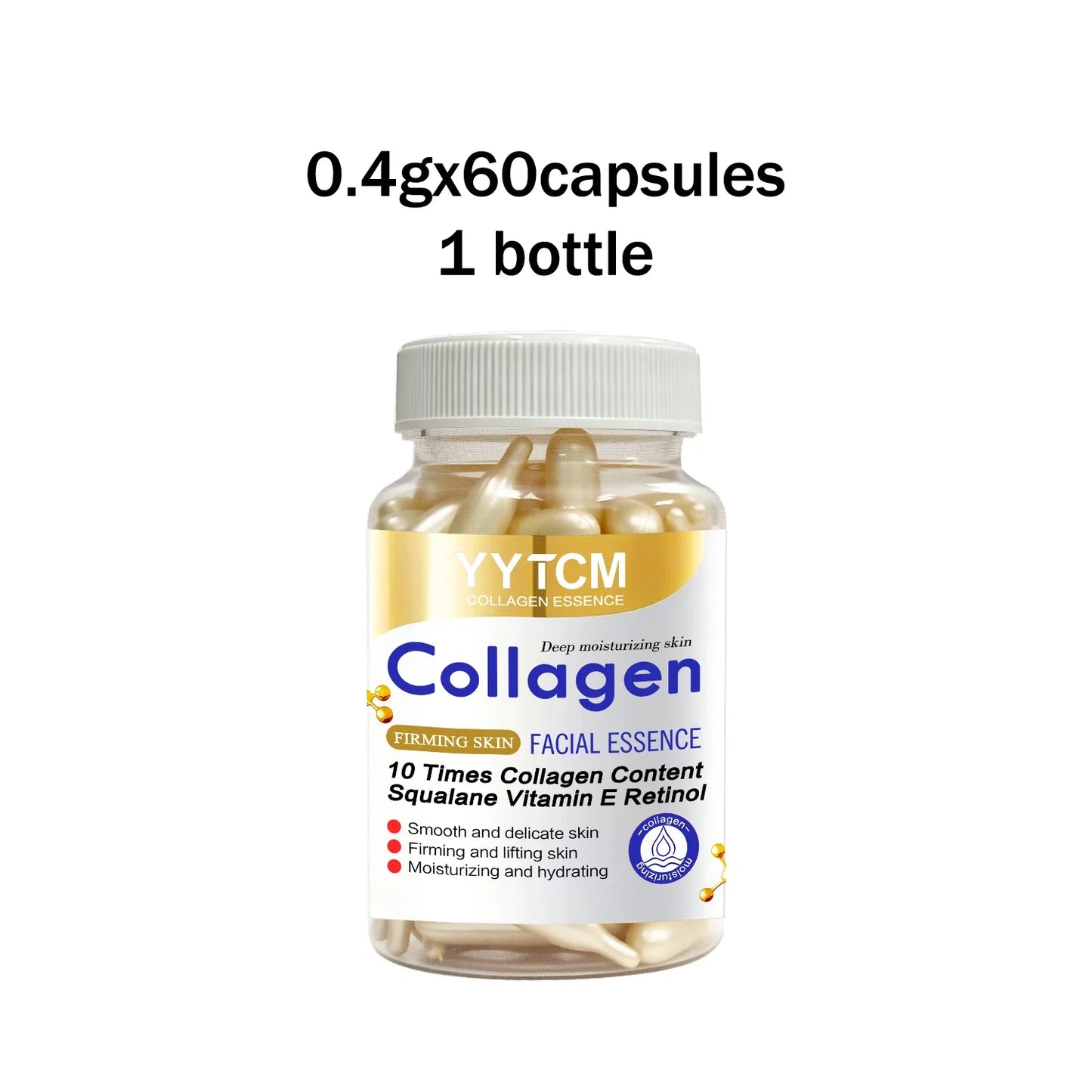 Collagen Firming Capsule Essence – Squalane, Retinol & Vitamin E