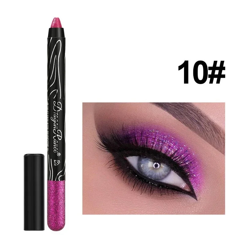 Waterproof Pearlescent Eyeshadow Pencil | Glitter Shimmer Stick