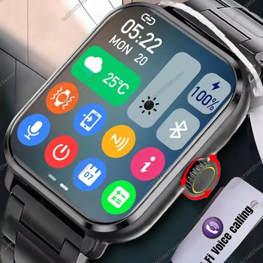 Ola Esporte 2.01" Smartwatch | Bluetooth Call & Fitness Tracker Smartwatch Peaceful Pleasures Health and Wellness