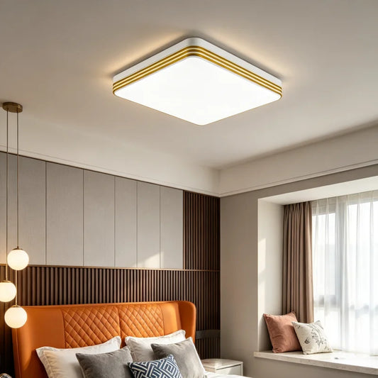 RUNTOIN 30CM LED Flush Mount Ceiling Light 18–48W Modern Lamp Flush Mount Ceiling Light Peaceful Pleasures Health and Wellness