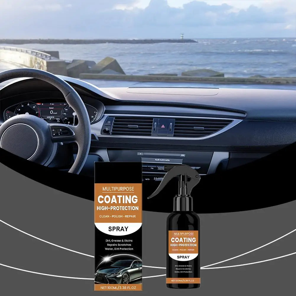 3-in-1 Car Coating Spray | UV, Water & Corrosion Protection