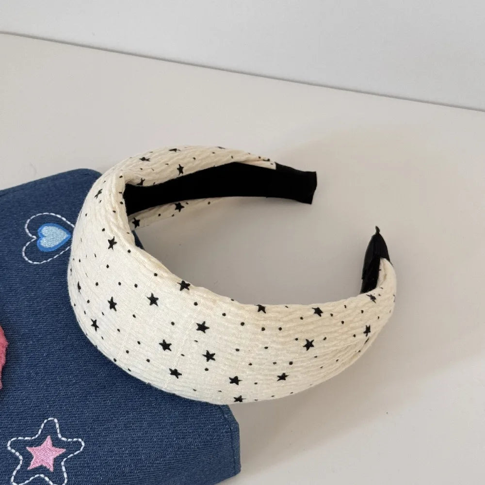 Polka Dot & Stripe Hair Headbands for Women – Classic Pattern