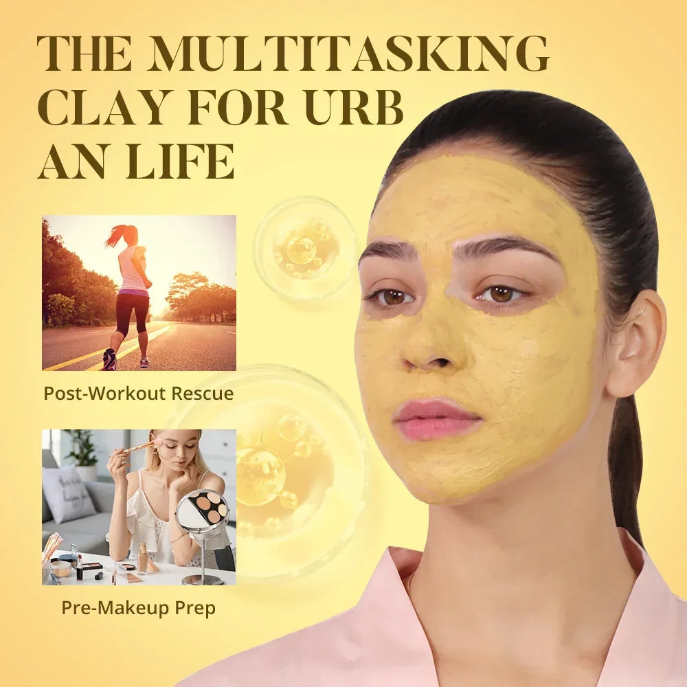 Turmeric Clay Mask – Deep Cleansing & Pore Refining Peaceful Pleasures Health and Wellness