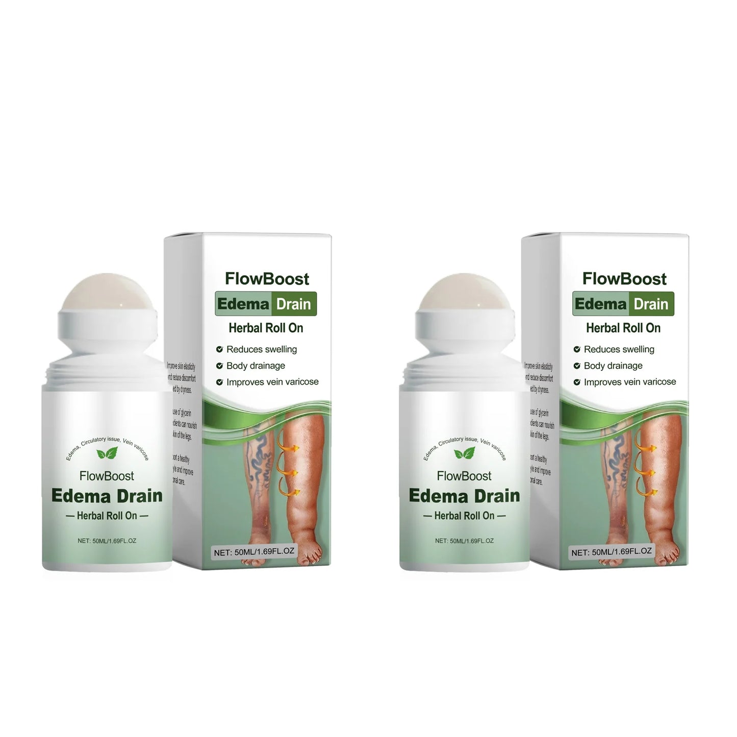 Varicose Vein Relief Roller | Reduce Spider Veins & Leg Swelling