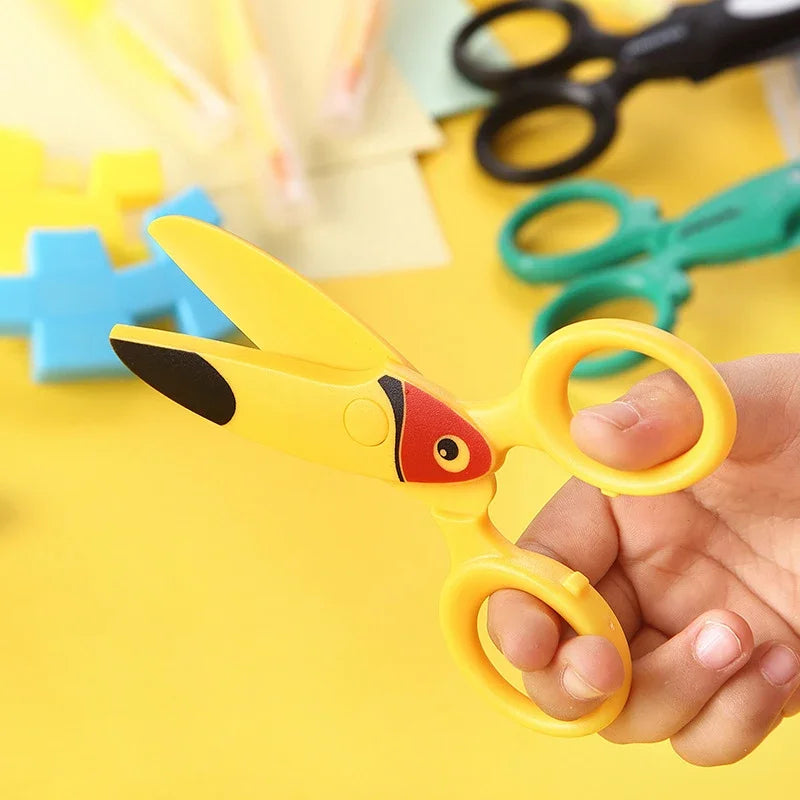 Kids Safety Scissors – Handmade Preschool Art & Craft Scissors