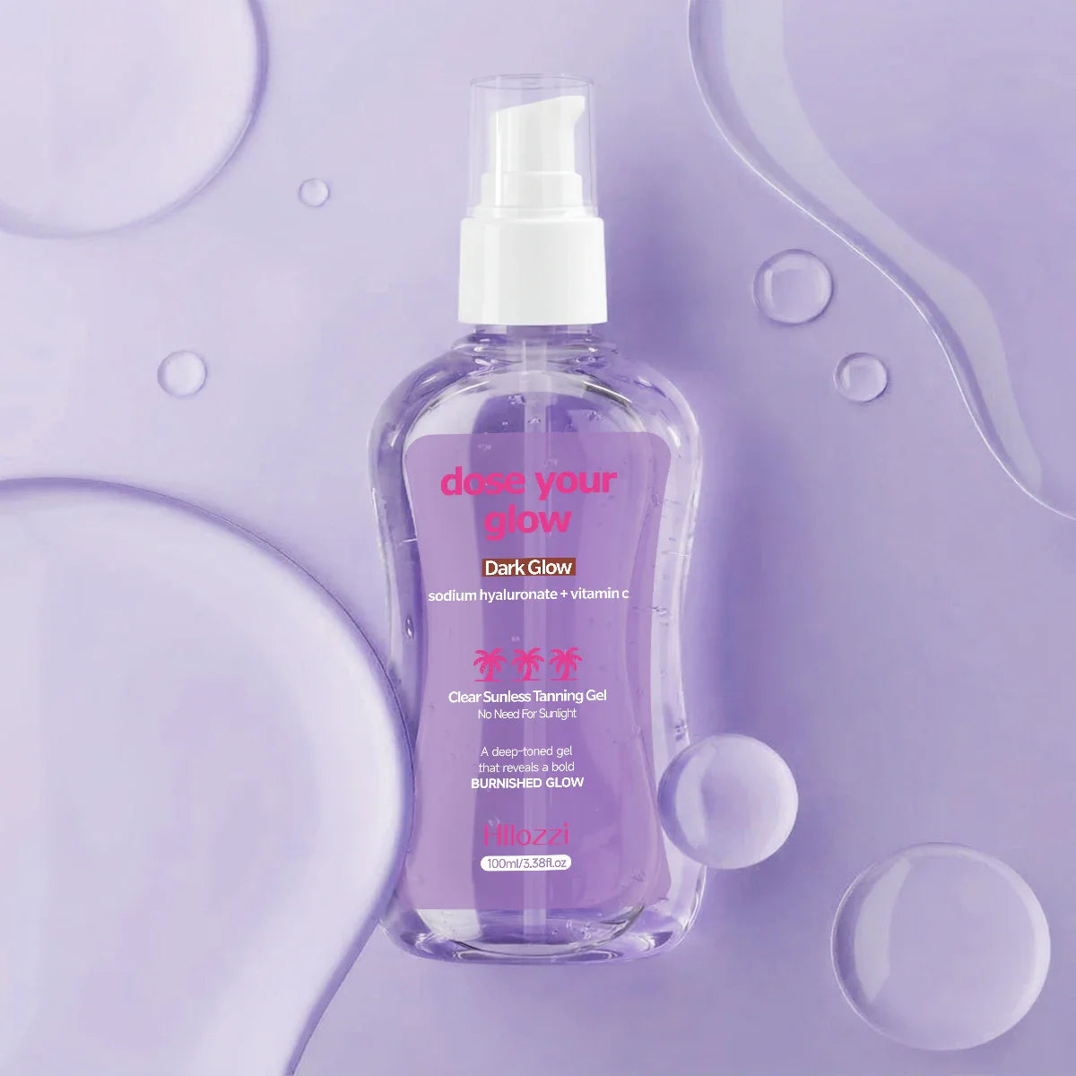 Clear Sunless Tanning Gel – Dark Glow & After Sun Moisturizer