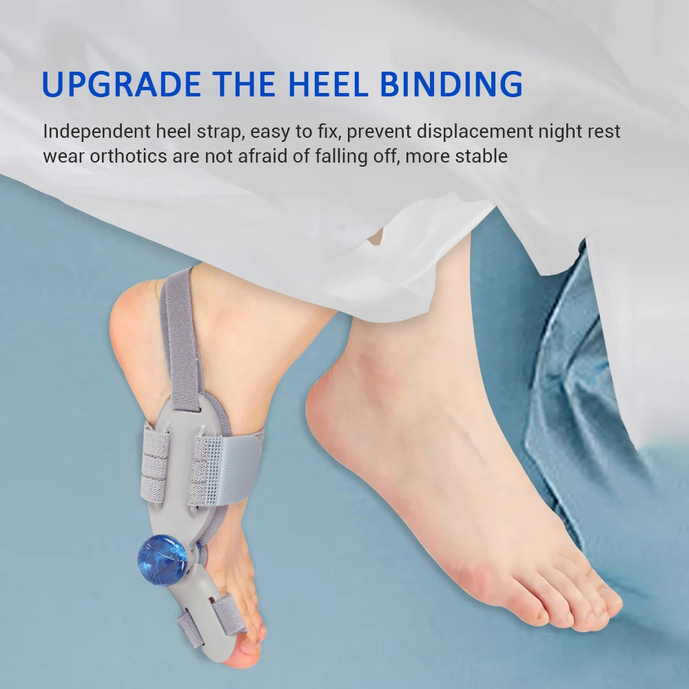 Toe Correction for Left Right Hallux Valgus Corrector Bunion Straightener Adjustable Thumb Big Toe Orthopedic Pedicure Foot Care Peaceful Pleasures Health and Wellness
