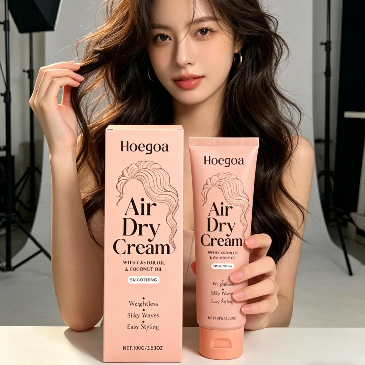 Hoegoa Curl Defining Spray – Frizz Control & Volume | 100g