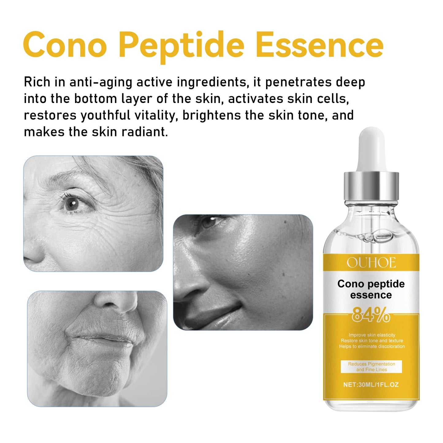 Anti-Wrinkle Brightening Face Serum | Hydrating & Firming
