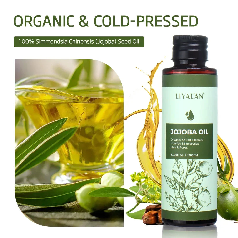 100ml Jojoba Oil – Natural Organic Carrier Oil Peaceful Pleasures Health and Wellness