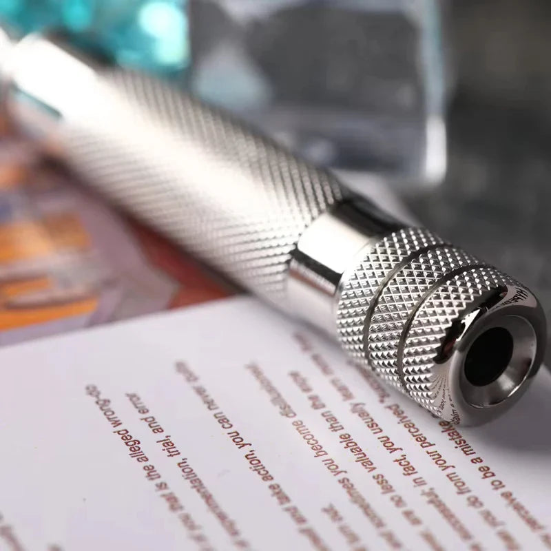 Yaqi Diagonal 316 Stainless Steel Safety Razor Handle 77mm