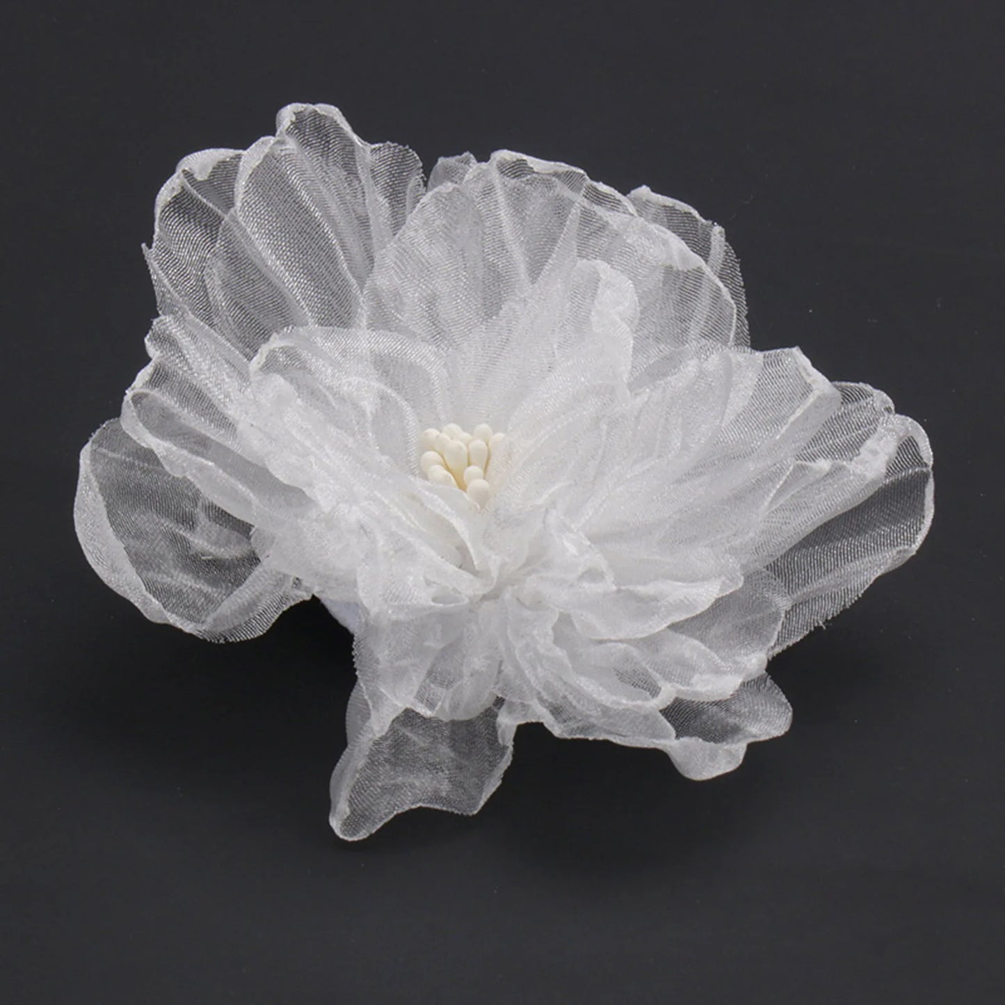 Woman Hair Clips Accessories Hairpin Sweet Fabric Flower Hair Weaving Jewelry for Wedding Banquet Chinese Clothes Party Peaceful Pleasures Health and Wellness Style 2