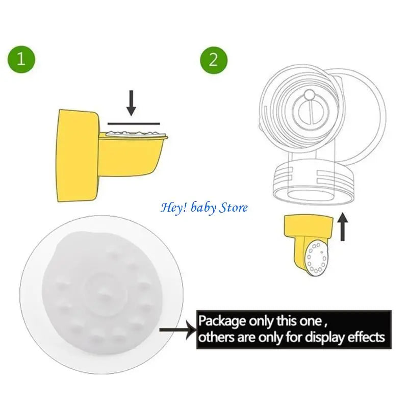Breast Pump Replacement Valves & Membranes – 2pcs Set
