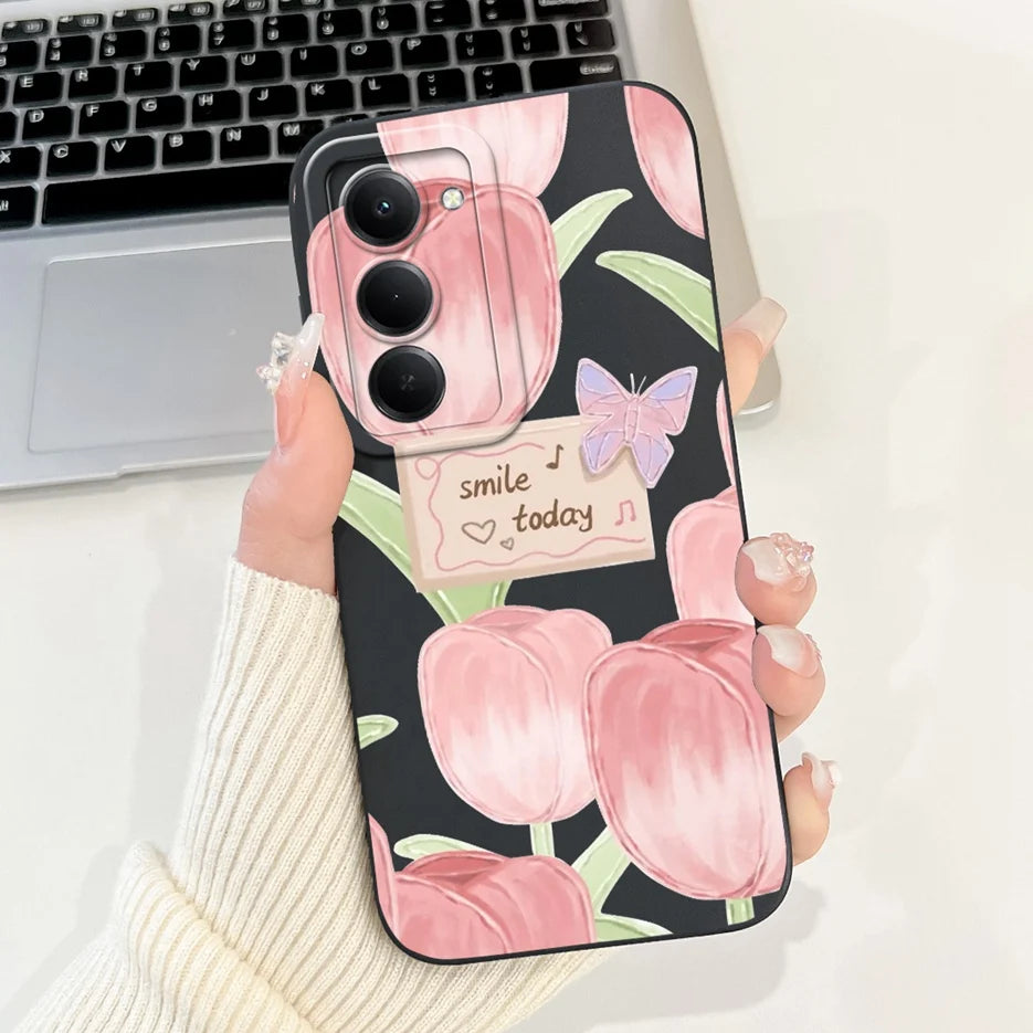 Xiaomi Redmi 15 4G/5G Cute Cartoon Shockproof Silicone Case