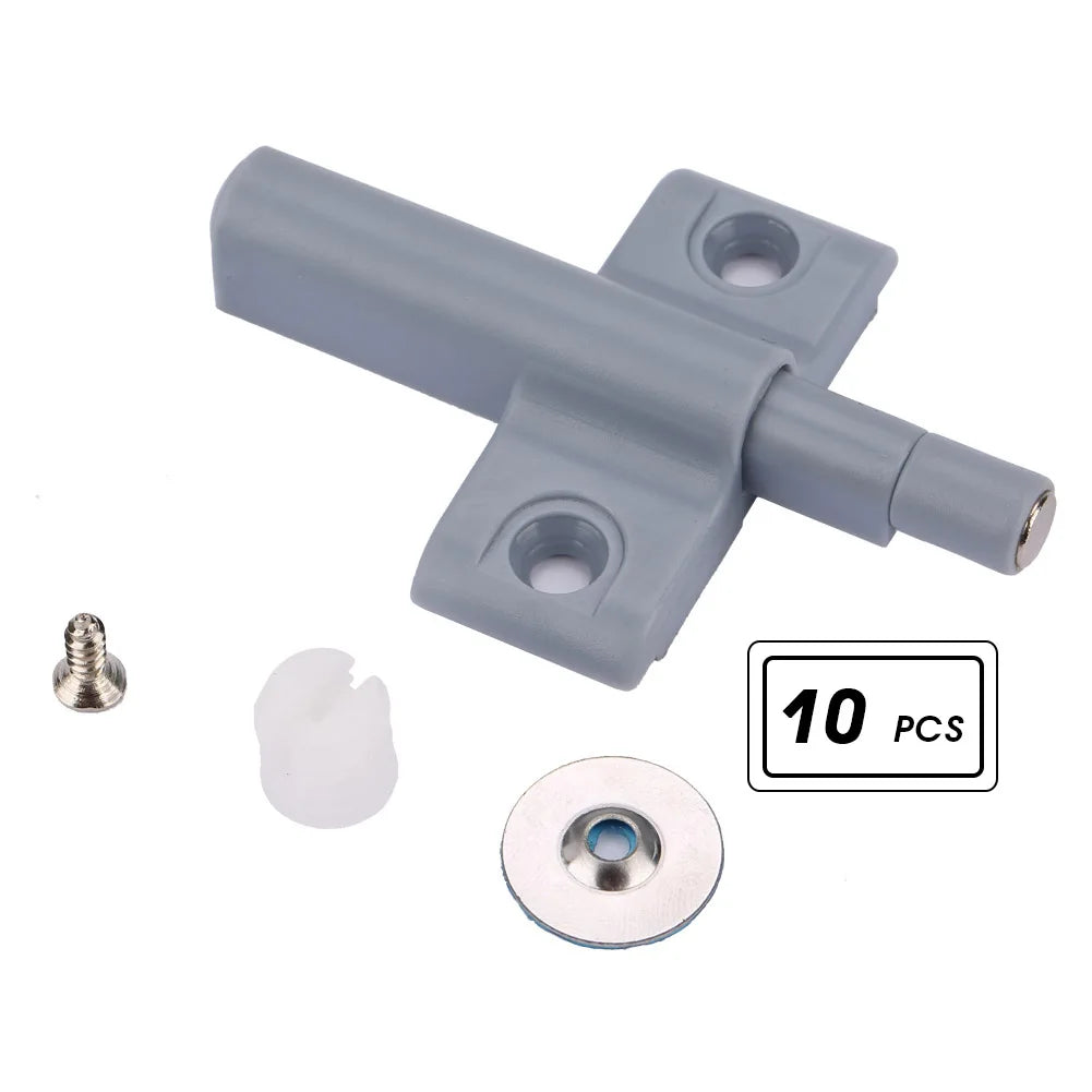Handle Open Door Damper System Hidden Door Devices for Cupboard Door Hardware Cabinet Kitchen Accessories Peaceful Pleasures Health and Wellness small