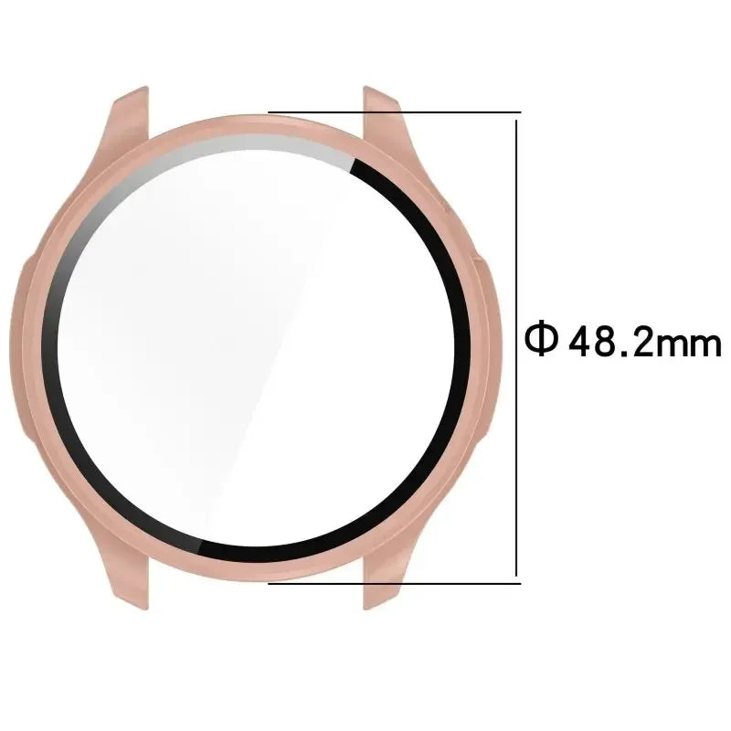 Amazfit Balance A2286 Tempered Glass Case & Screen Protector Smartwatch Protective Case Oasis Select