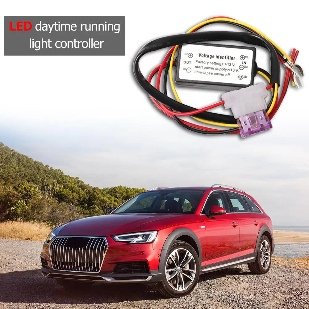 LED DRL Controller Relay 12-18V Waterproof Daytime Running Light Module Peaceful Pleasures Health and Wellness