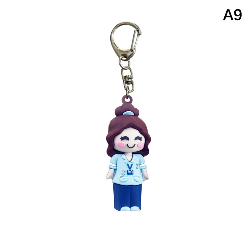 Paw Print Ampoule Bottle Opener Keychain for Nurses & Doctors Medical Keychain Tool Peaceful Pleasures Health and Wellness A9