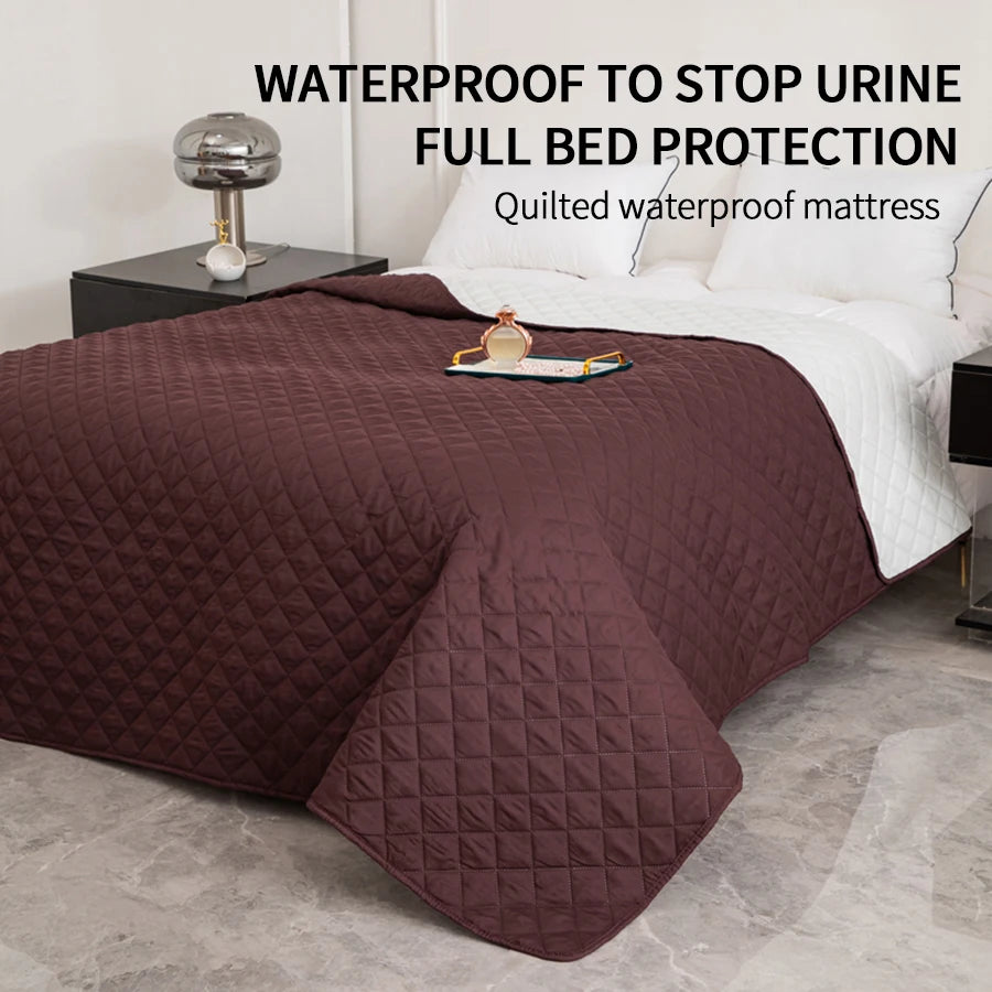 Waterproof Quilted Pet Bed Cover | Dog & Cat Couch Protector