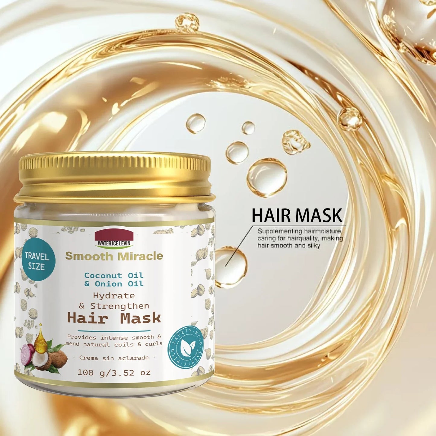 Coconut & Onion Oil Hair Mask – Hydrating & Strengthening